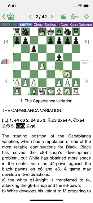 Chess Tactics. Caro-Kann Def.(圖2)-速報App