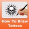 how to draw tattoo