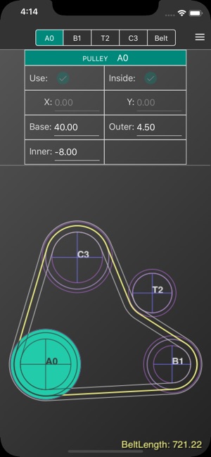 Belt Length Calculator for 4ps(圖1)-速報App