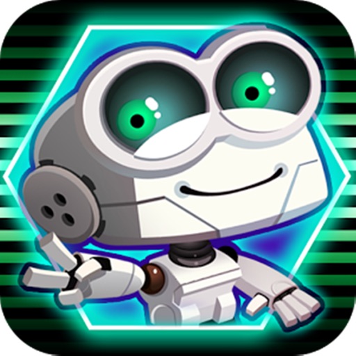 Cartoon Robot Play & Learn icon