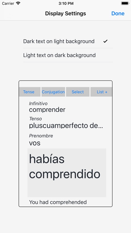 Verbos - Spanish Verb Trainer screenshot-8