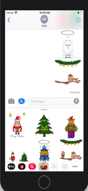 Owls Stickers Christmas(圖3)-速報App