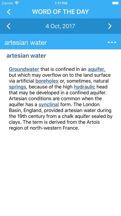 Oxford Dictionary of Geology