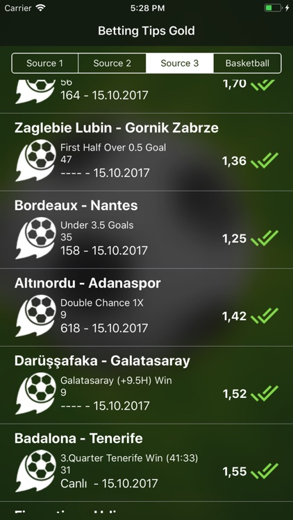 Sports Betting App Gold Tips screenshot-3