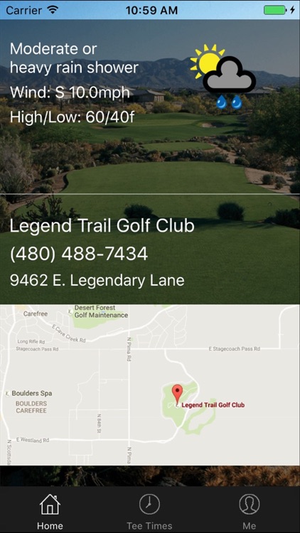 Legend Trail Golf Tee Times