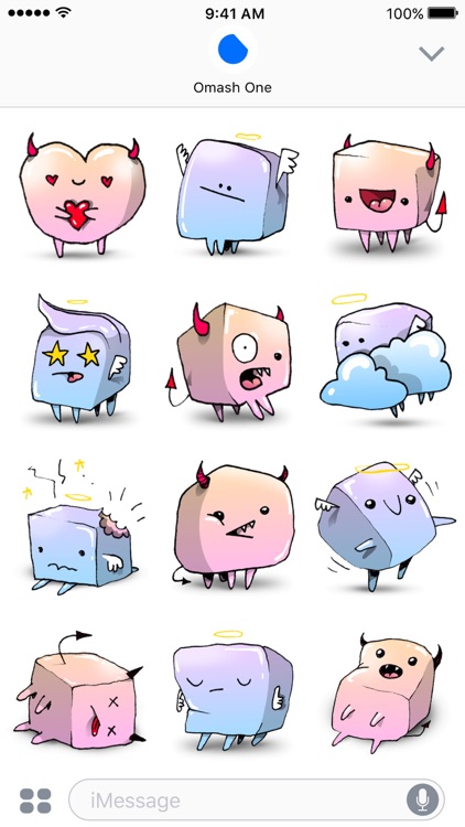 Marshmallows - Angel & Demon Animated Stickers screenshot-4