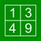 It is a simple Number Place (Sudoku) game