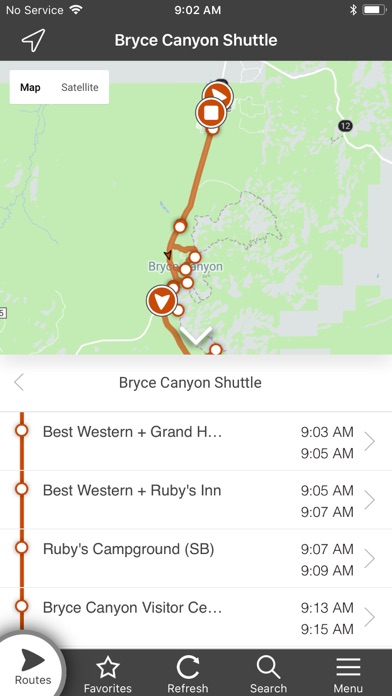 Bryce Canyon Shuttle screenshot 2