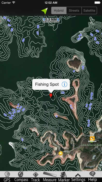 Lake Sidney Lanier GPS Charts screenshot-3