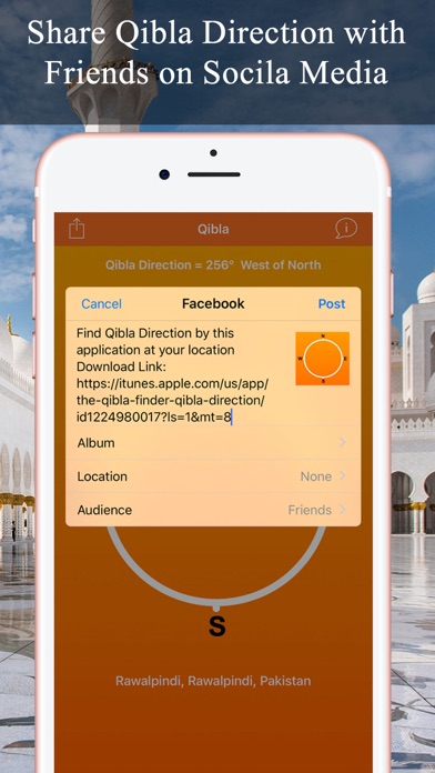 Qibla Compass & Locator Pro screenshot 4
