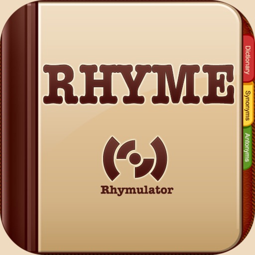 Rhymulator Rhyme Book + Editor