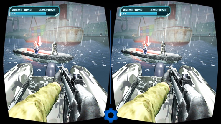 VR Commando Battleship Clash