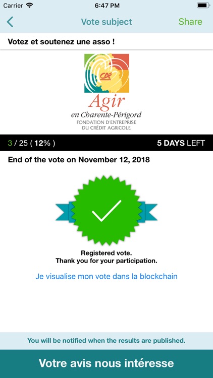 Crédit Agricole – Le Vote CACP screenshot-9
