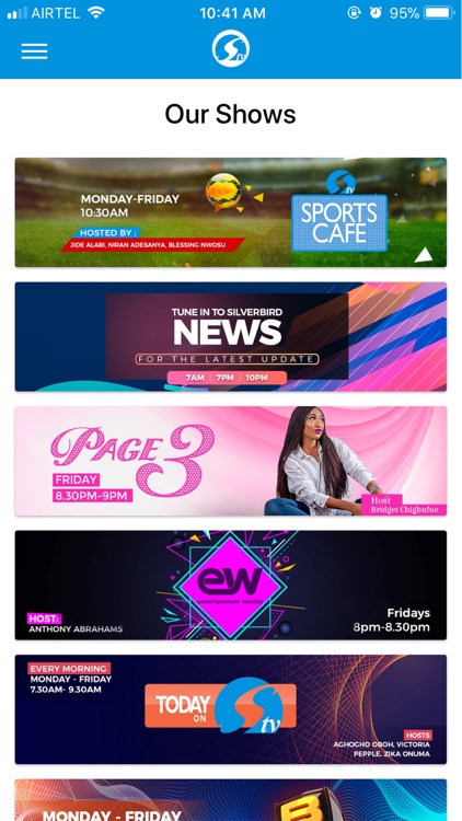 SilverbirdTV Mobile screenshot-4