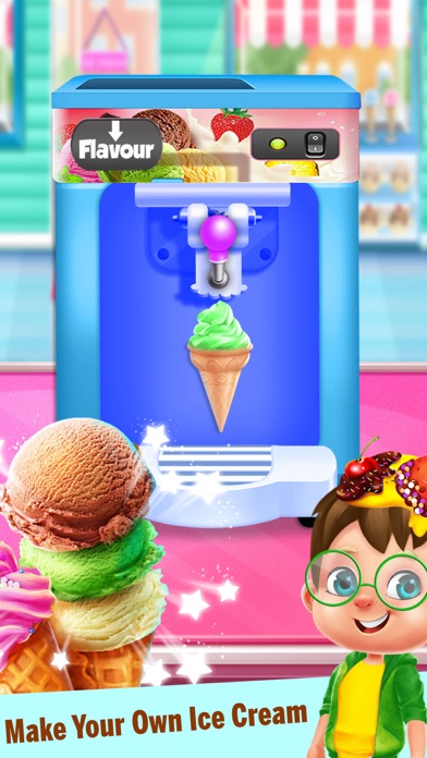 Make your own yummy Ice Cream screenshot 4