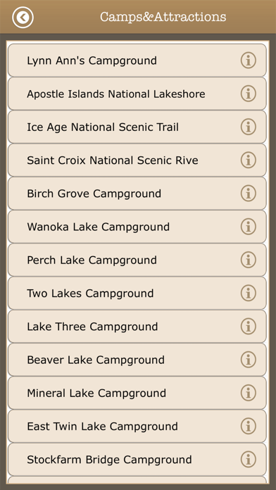 Great- Wisconsin Camping Guide screenshot 3