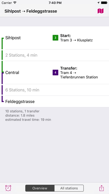 Zurich Rail Map screenshot-3