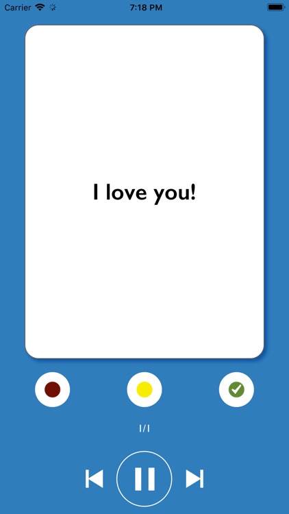 Sì! Text to Talking Flashcards