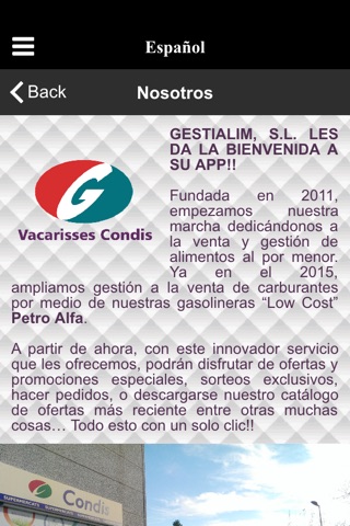 Vacarisses Condis screenshot 3