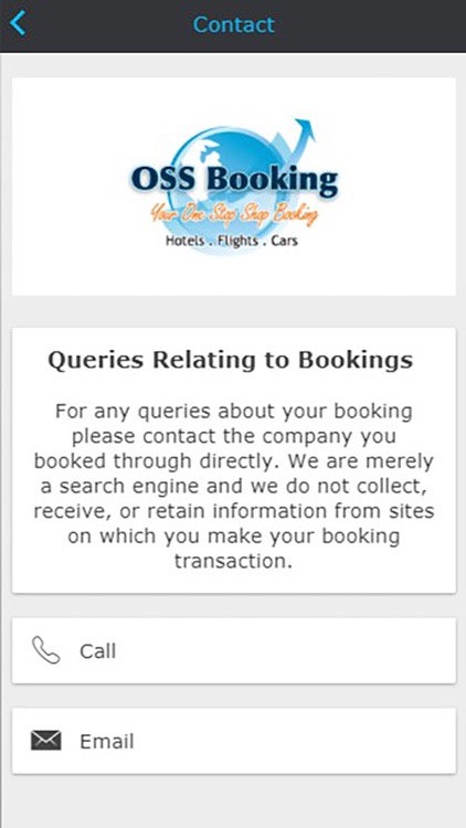 OSS Booking