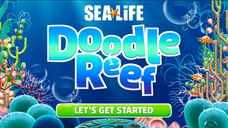 Sea Life Doodle Reef