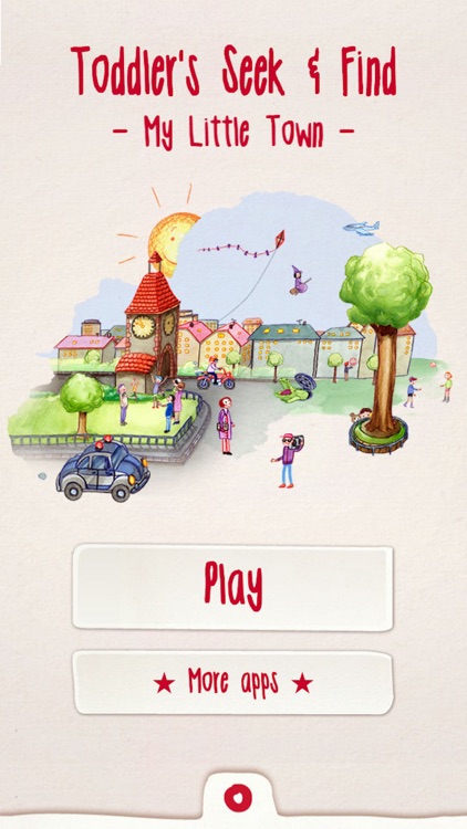 My Little Town: Toddler's Seek & Find