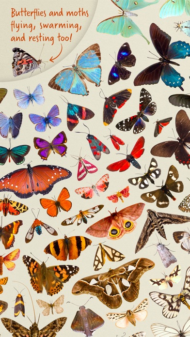 100+ stickers of butterflies screenshot 2