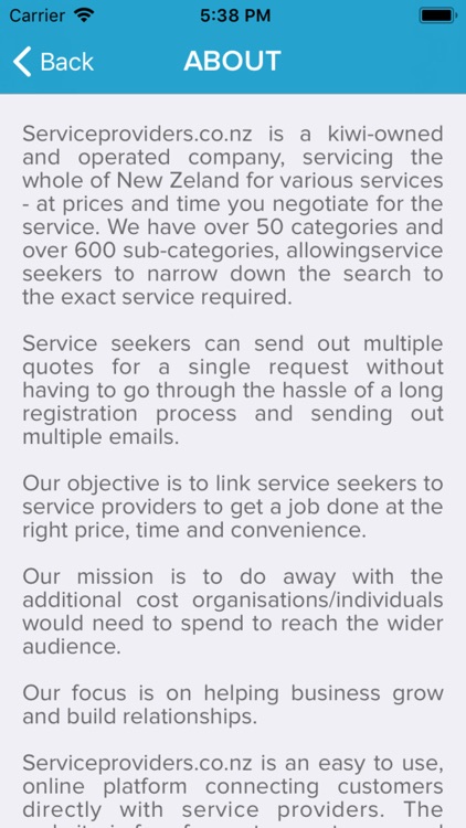 NZ Service Providers screenshot-3