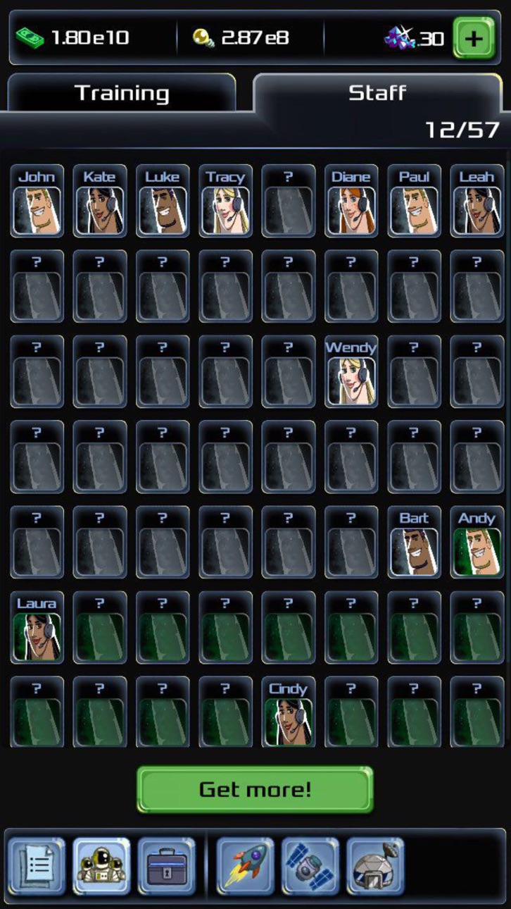 Idle Tycoon: Space Company Hack screenshot 4 - iOS game interface