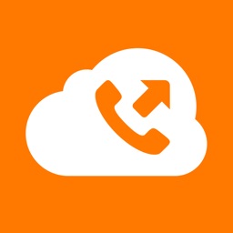 Orange Cloud Phone icon