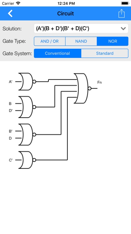 Karnaugh & Algebraic Minimizer screenshot-7