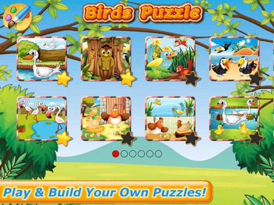 Birds Games: Puzzles for Kids на iPad