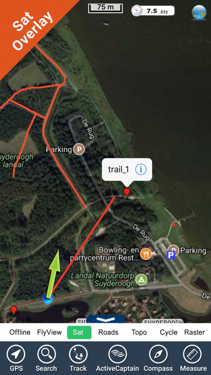 Lauwersmeer National Park - GPS Map Navigator