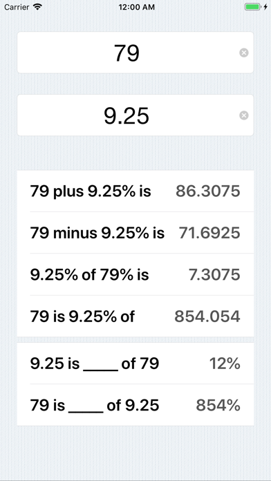 How to cancel & delete Percent Pro - Calculator from iphone & ipad 2