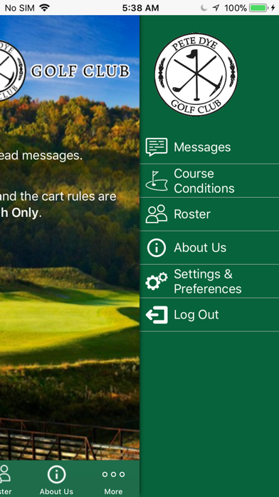 Pete Dye Golf Club screenshot 2