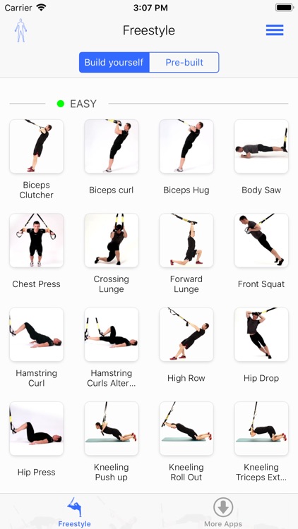 Virtual Trainer Suspension