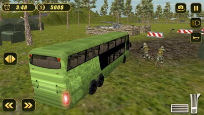Military Transporter Bus Sim screenshot 2