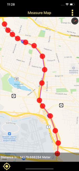 Distance & Area Measure On Map(圖6)-速報App