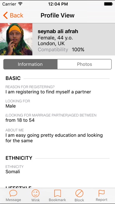 Alafguur (Somali dating) screenshot 4