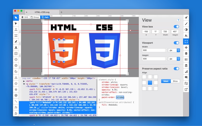 Boxy svg 3 22 8 – svg editor for mac os