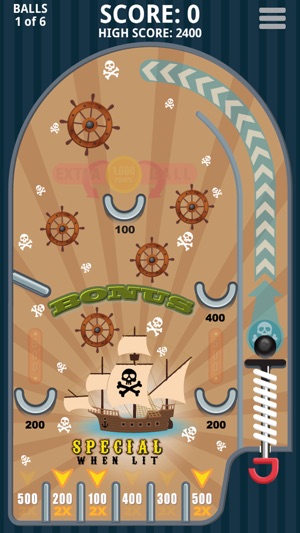 Handheld Pinball - Robot, Pirate, & Holiday Themes(圖2)-速報App