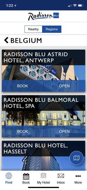 Radisson Blu One Touch