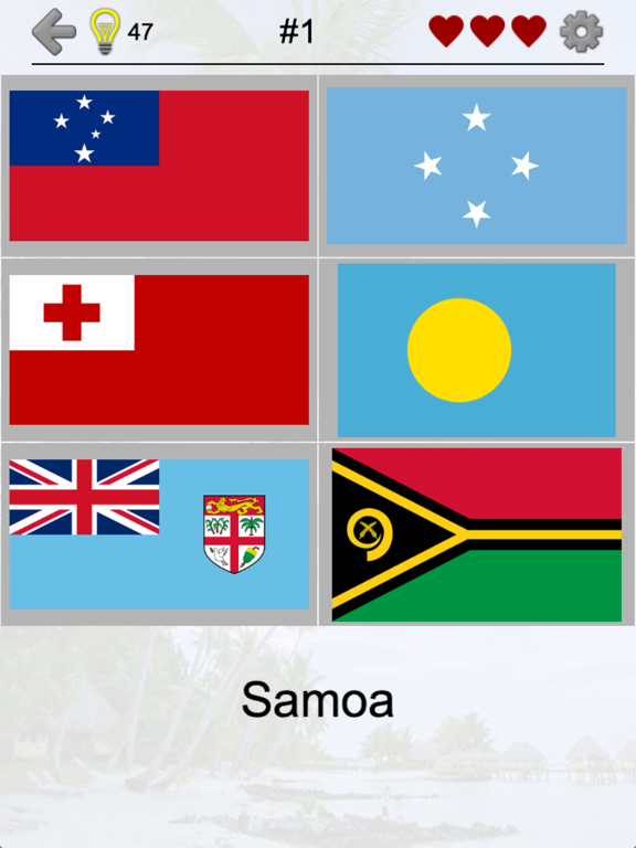 Australian States and Oceania Screenshots