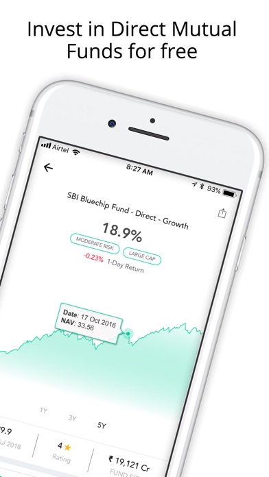 Groww Stocks, Mutual Fund, UPIのおすすめ画像1