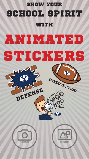 BYU Cougars Animated Stickers(圖1)-速報App