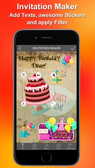 Invitations Maker screenshot 3