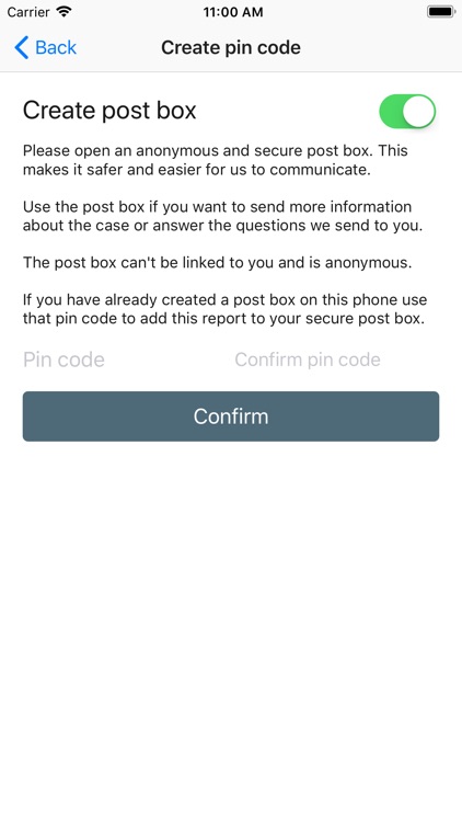 NORDEN Whistleblower App screenshot-3
