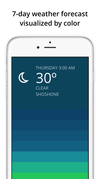 Blue - weather forecast screenshot-0