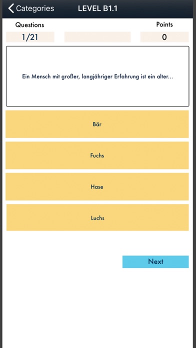 German Exam - Quiz A1 to C2 screenshot 3