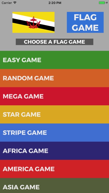 Flag Game by STROVI LIMITED